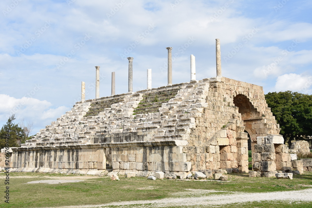 Wall mural Bleacher Seats 1, Circus Maximus, Tyre, Lebanon