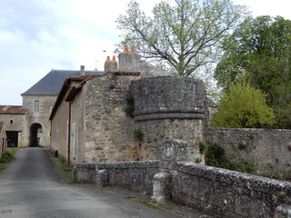 Village de Nouaillé-Mauperthuis, Vienne, Poitou, France