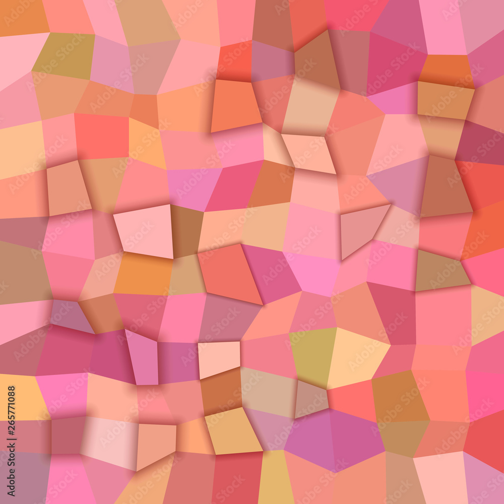 Poster abstract 3d polygonal background from rectangles