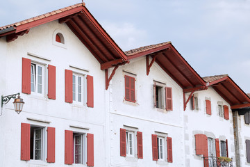 Traditional house in the area of the Pyrenees-Atlantiques located in Ainhoa, France