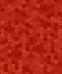 Abstract hexagonal tile mosaic background
