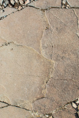 Stone texture. Cracks in the stone. Natural background