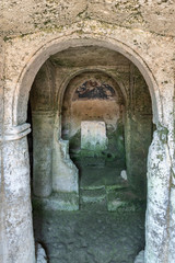 Ancient rock churches. Hidden and beautiful Puglia. St Nicholas