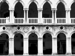 Venice in black and white