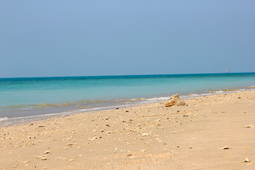 Fototapeta premium Clear waters and white sandy beaches.