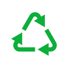 Recycle vector icon