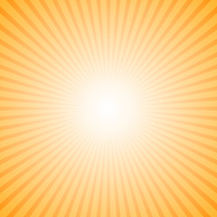 Obraz premium Dynamic gradient abstract sunray background - vector illustration