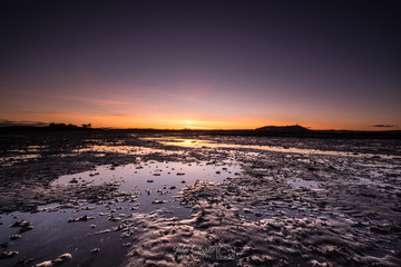 Scrabo Tower Newtownards Sunset