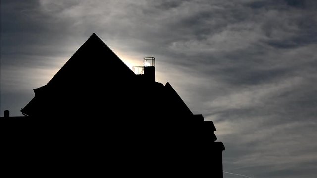 Evening impressions from Berlin Spandau on December 3, 2015,m Germany