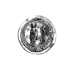 Christian illustration. Old image