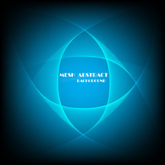 ฺBlue geometric abstract background