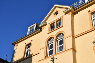 Fototapeta na wymiar romantische Villa in Heidelberg mit schöner Architektur