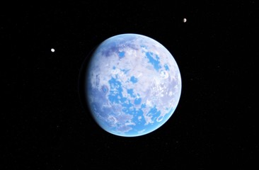 Obraz na płótnie Canvas Cahrna - Exoplanet