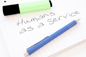 Humans as a Service