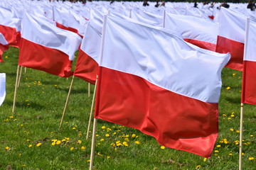 Flaga Polski święto flagi Błonia Krakowskie 