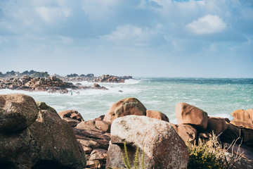 Temp&ecirc;te sur la c&ocirc;te