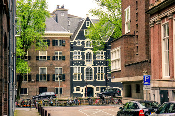 Fototapeta premium houses in amsterdam