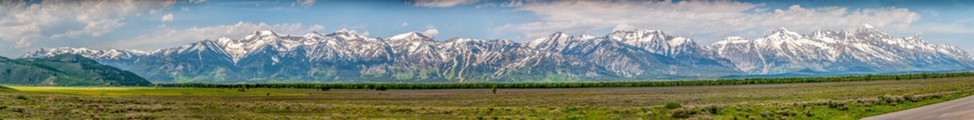 Entering Yellowstone National Park