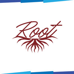 Root Logo Vector template