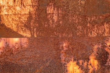 Old Weathered Rusty Metal Texture