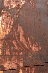 Old Weathered Rusty Metal Texture