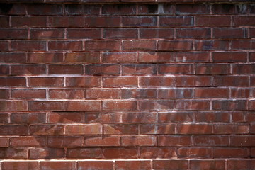 赤レンガの壁