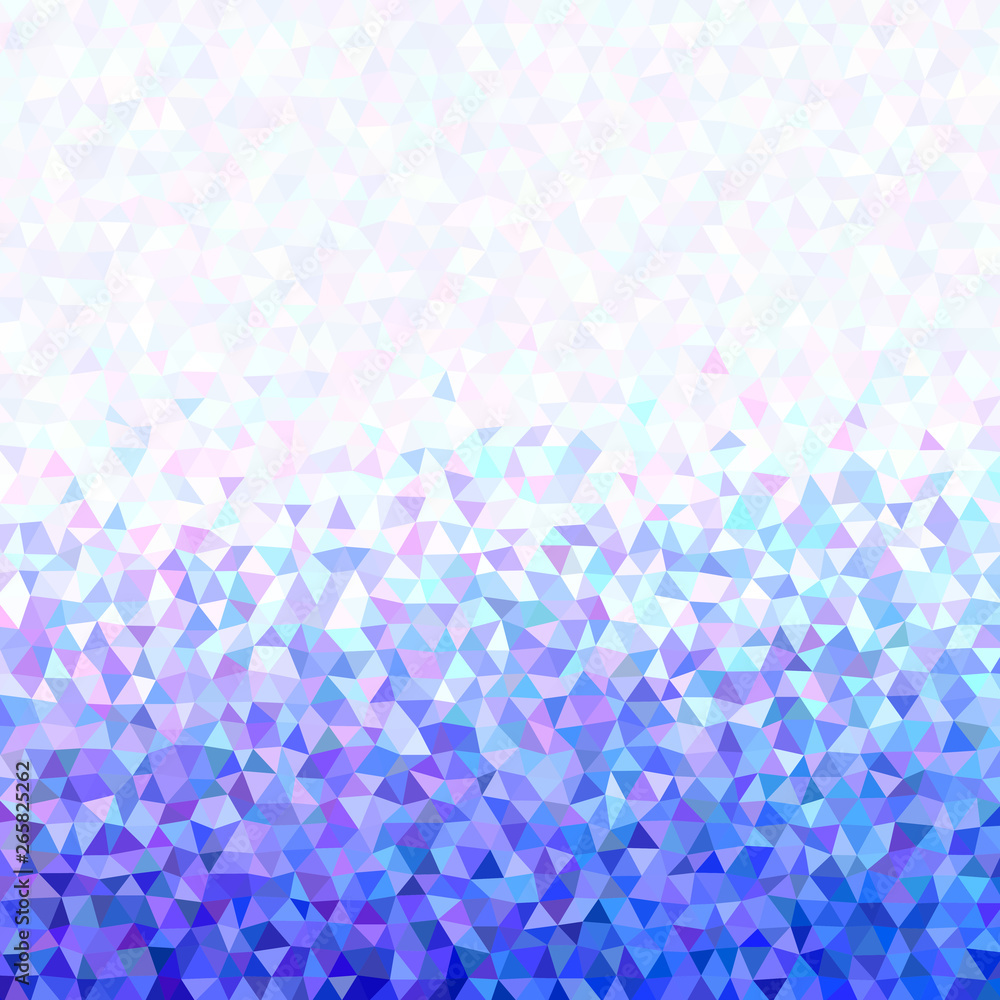 Poster abstract retro chaotic triangle pattern background