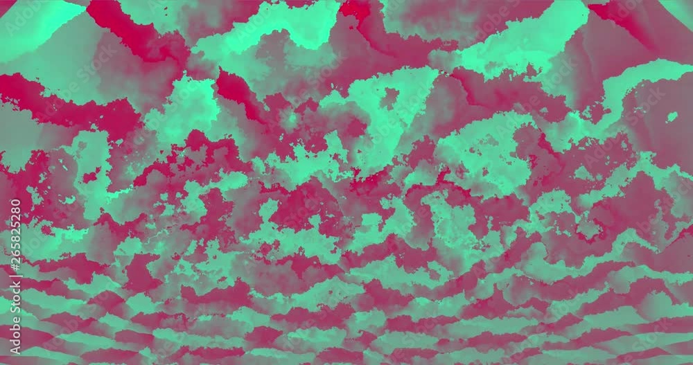 Poster 60fps abstract cg geometric colorful loopable background - different colored moving texture seamless