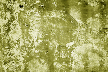 Naklejka premium Grungy cement wall texture in yellow tone.