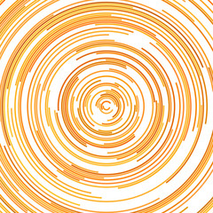 Abstract psychedelic background design from half circles