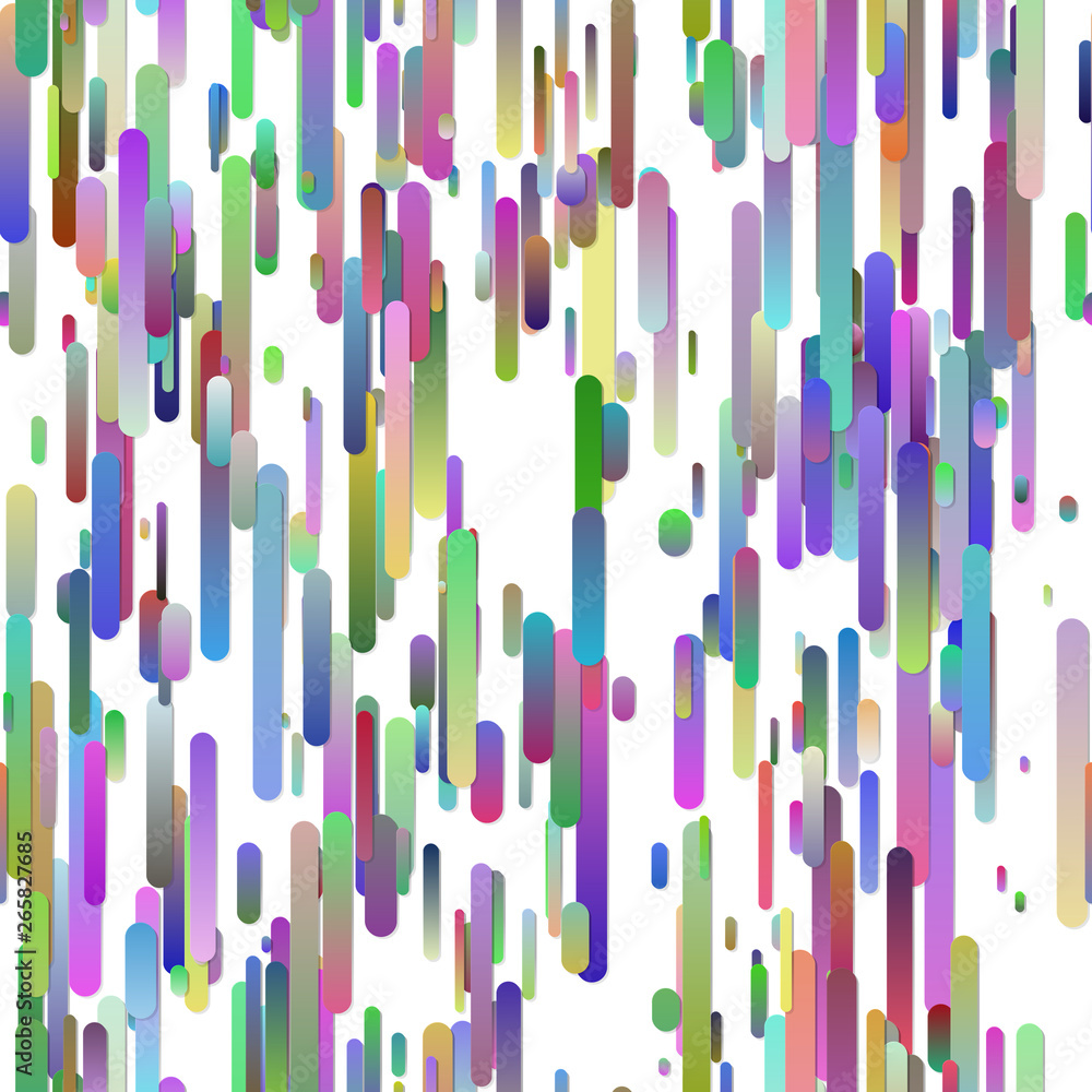 Poster colorful seamless trendy vertical gradient rounded stripe background pattern