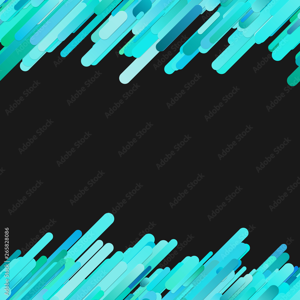 Poster abstract seamless gradient diagonal rounded stripe pattern background