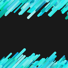 Abstract seamless gradient diagonal rounded stripe pattern background