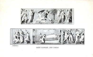 Christian illustration. Old image