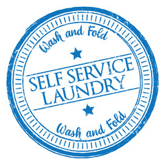 Self Service Laundry. Wash and Fold.