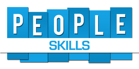 People Skills Blue Professional Horizontal 