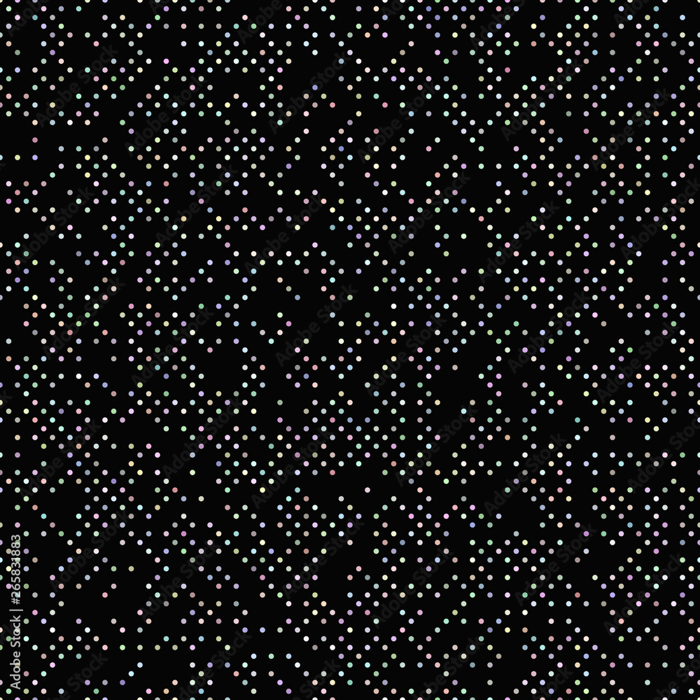 Poster Abstract geometrical circle pattern - vector background design