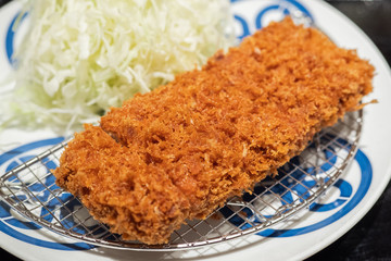 美味しそうなとんかつ