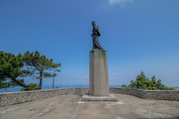 Die berühmte Villa Jovis auf der Insel Capri, Italien