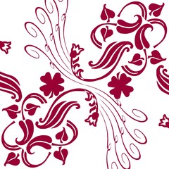 background with floral ornament