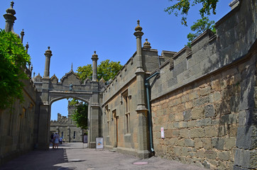 the Vorontsov Palace with the Park and sculptures