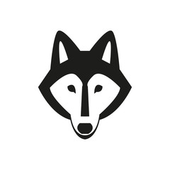 Wolf icons. Simple vector illustration
