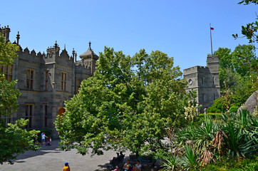 the Vorontsov Palace with the Park and sculptures