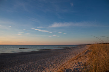 beach at the baltic sea