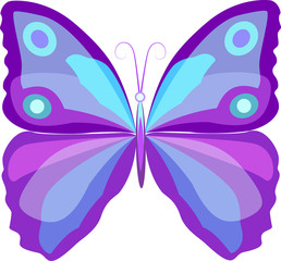 vector. butterfly. summer. logo. neon design