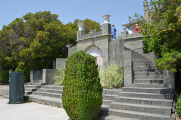 the Vorontsov Palace with the Park and sculptures