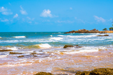 By the sea on hot days.26