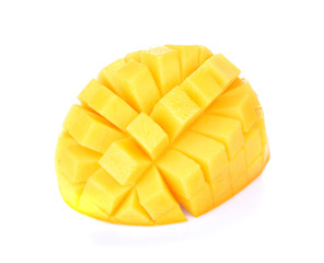 Mango fruit isolated on white background
