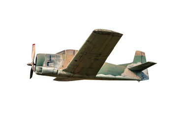 old plane isolated