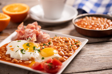 Deliciuos english breakfast